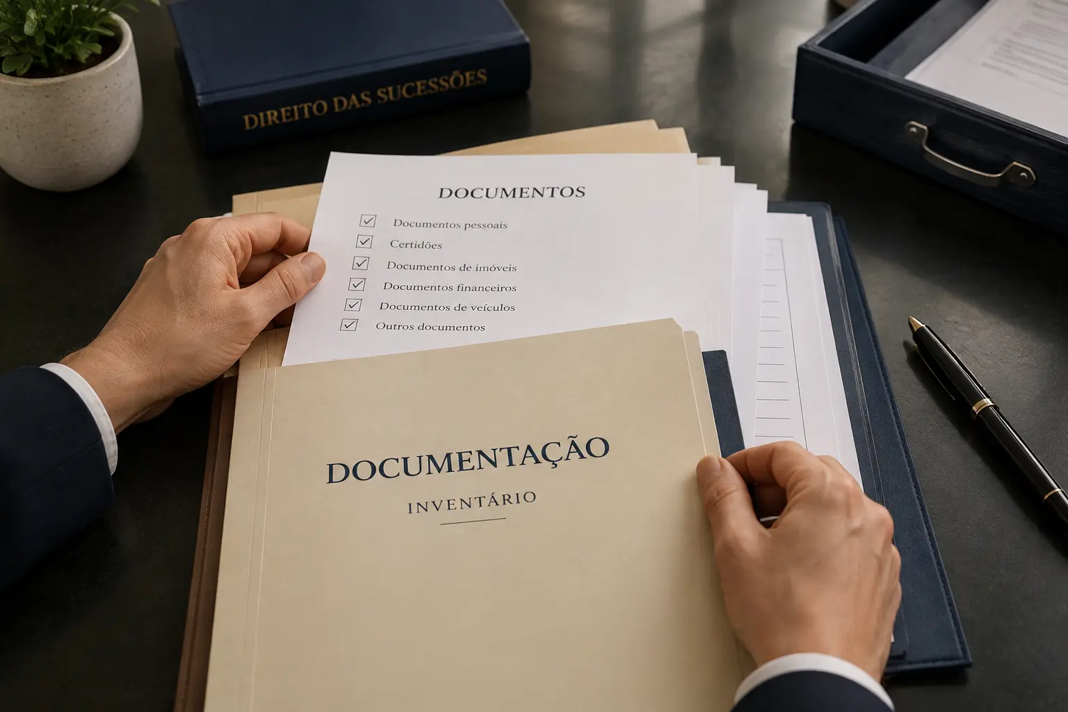 Documentos normalmente analisados em um inventário