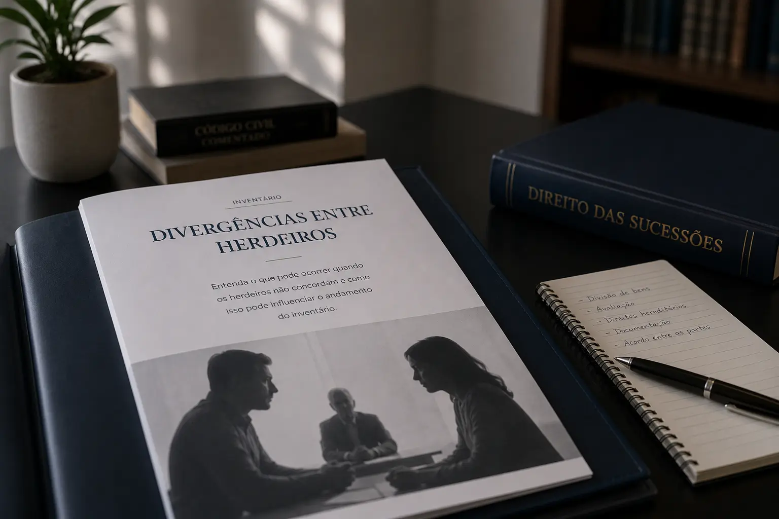 O que pode ocorrer quando os herdeiros não concordam